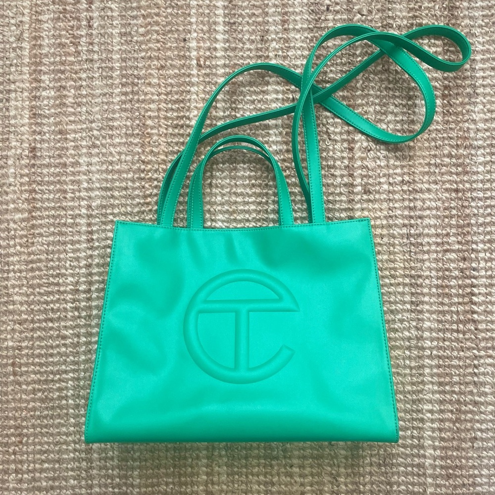 Telfar Medium Green Screen